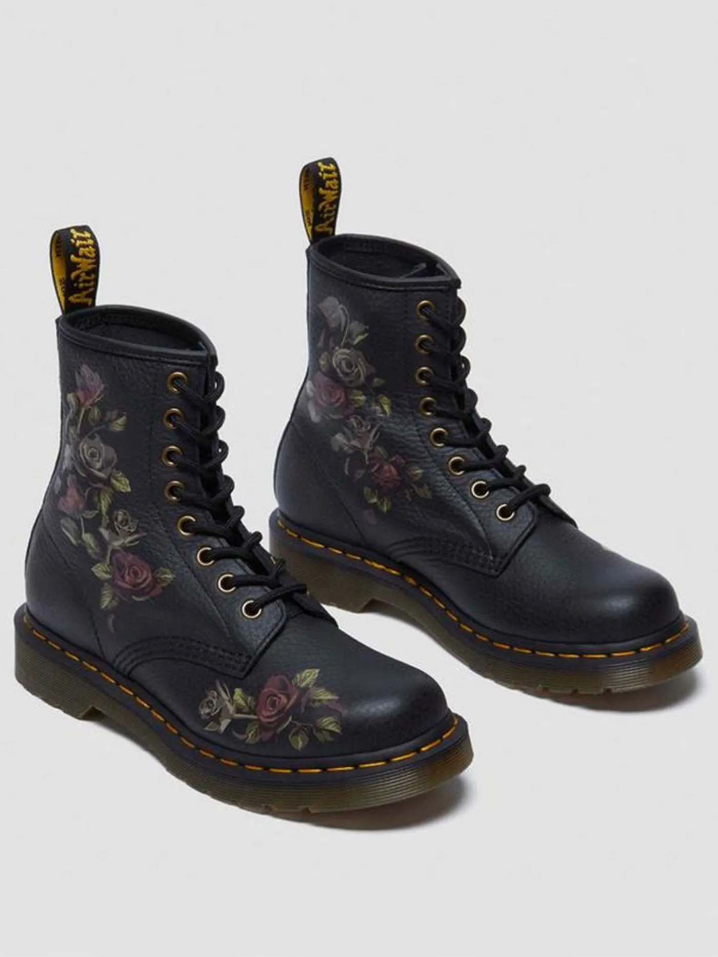 1460 Nappa Decayed Roses Boots