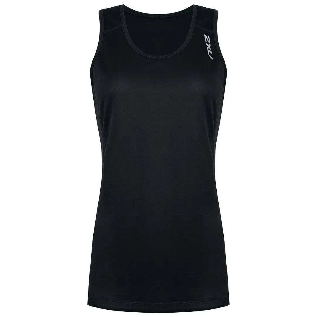 2XU BSR Active Singlet Womens Black Top