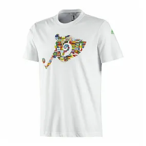 Adidas 2014 Fifa World Cup Mens White T-Shirt