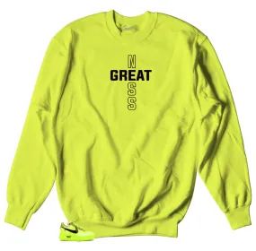 Air Force 1 The Ten Volt Greatness Cross Sweater