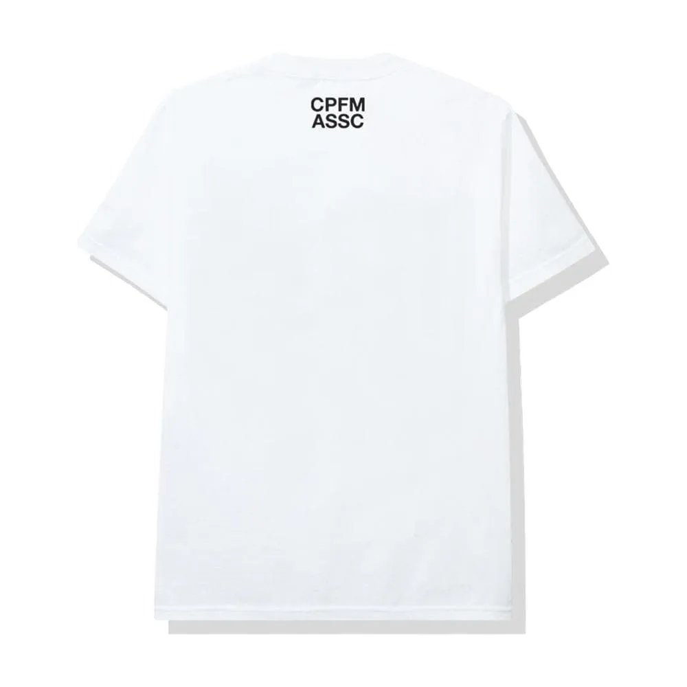 AntiSocialSocialClub CPFM X ASSC WHITE TEE-WHITE