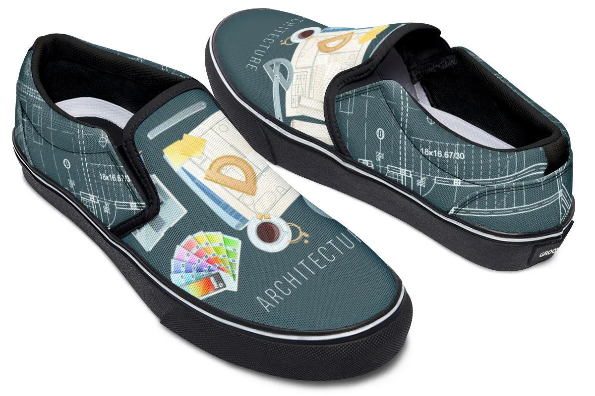 Architecture Slip-On Shoes