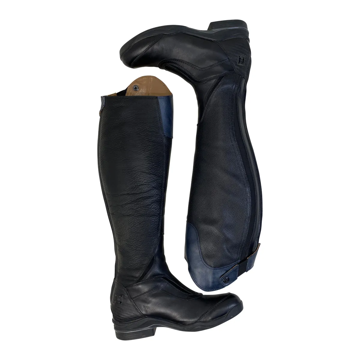 Ariat V Sport Tall Boots in Black/Navy - Women's US 8.5 Med/Reg