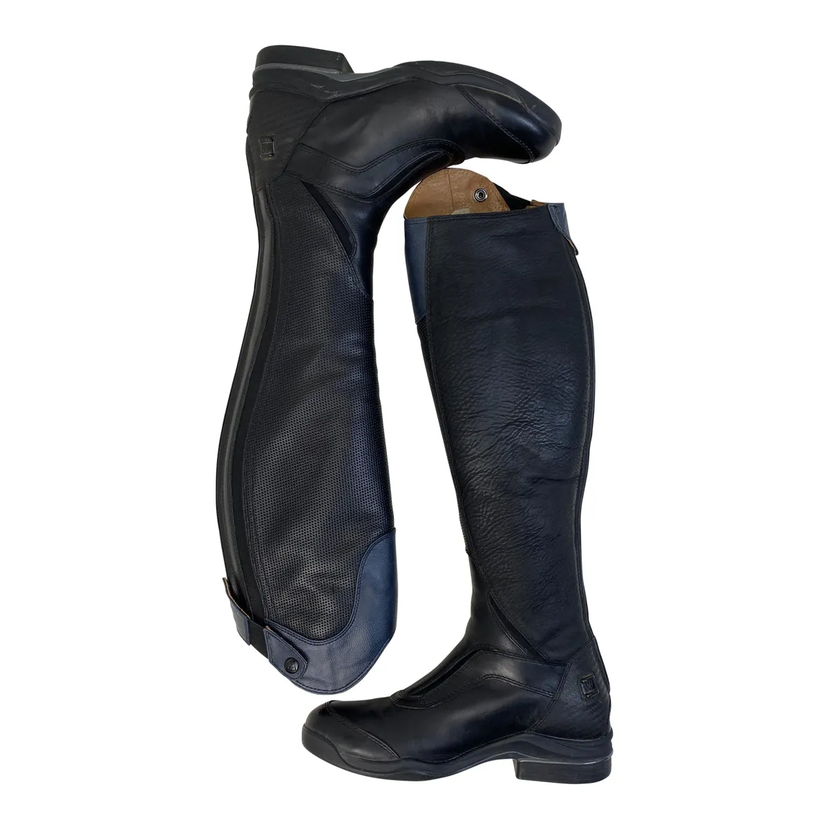 Ariat V Sport Tall Boots in Black/Navy - Women's US 8.5 Med/Reg