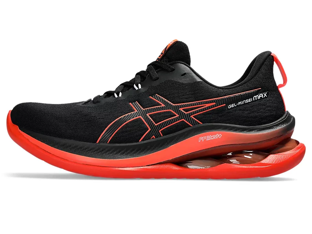 Asics Gel-Kinsei Max Men's Running Shoes | Black/Sunrise Red