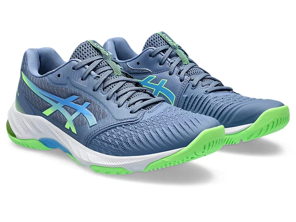 Asics Netburner Ballistic FF 3 Badminton Shoe - Denim Blue/Waterscape