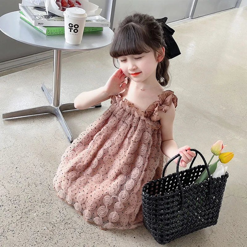 Baby Kid Girls Polka dots Dresses