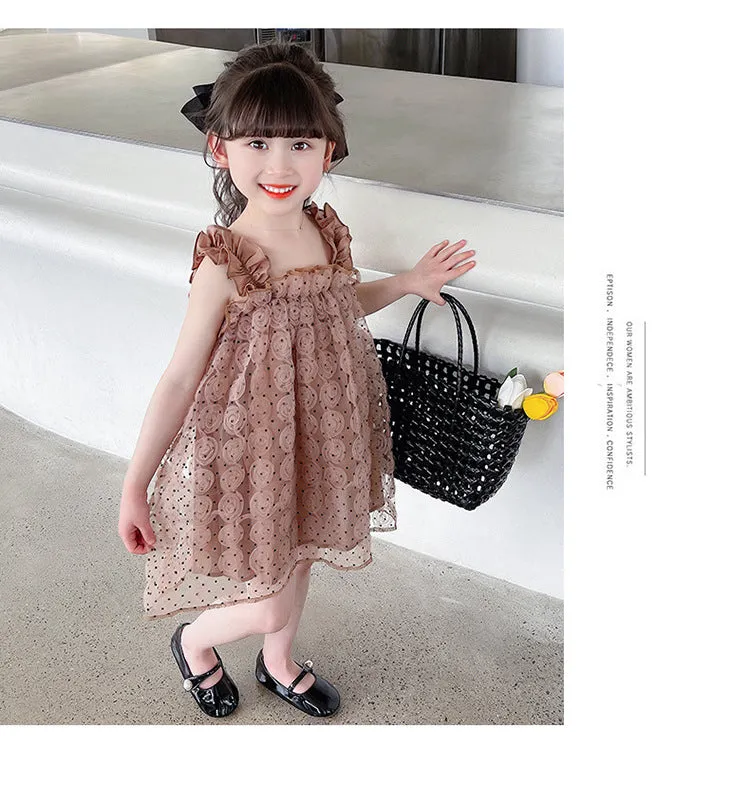 Baby Kid Girls Polka dots Dresses