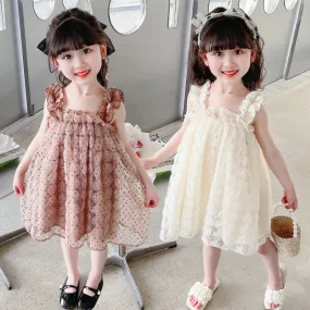 Baby Kid Girls Polka dots Dresses