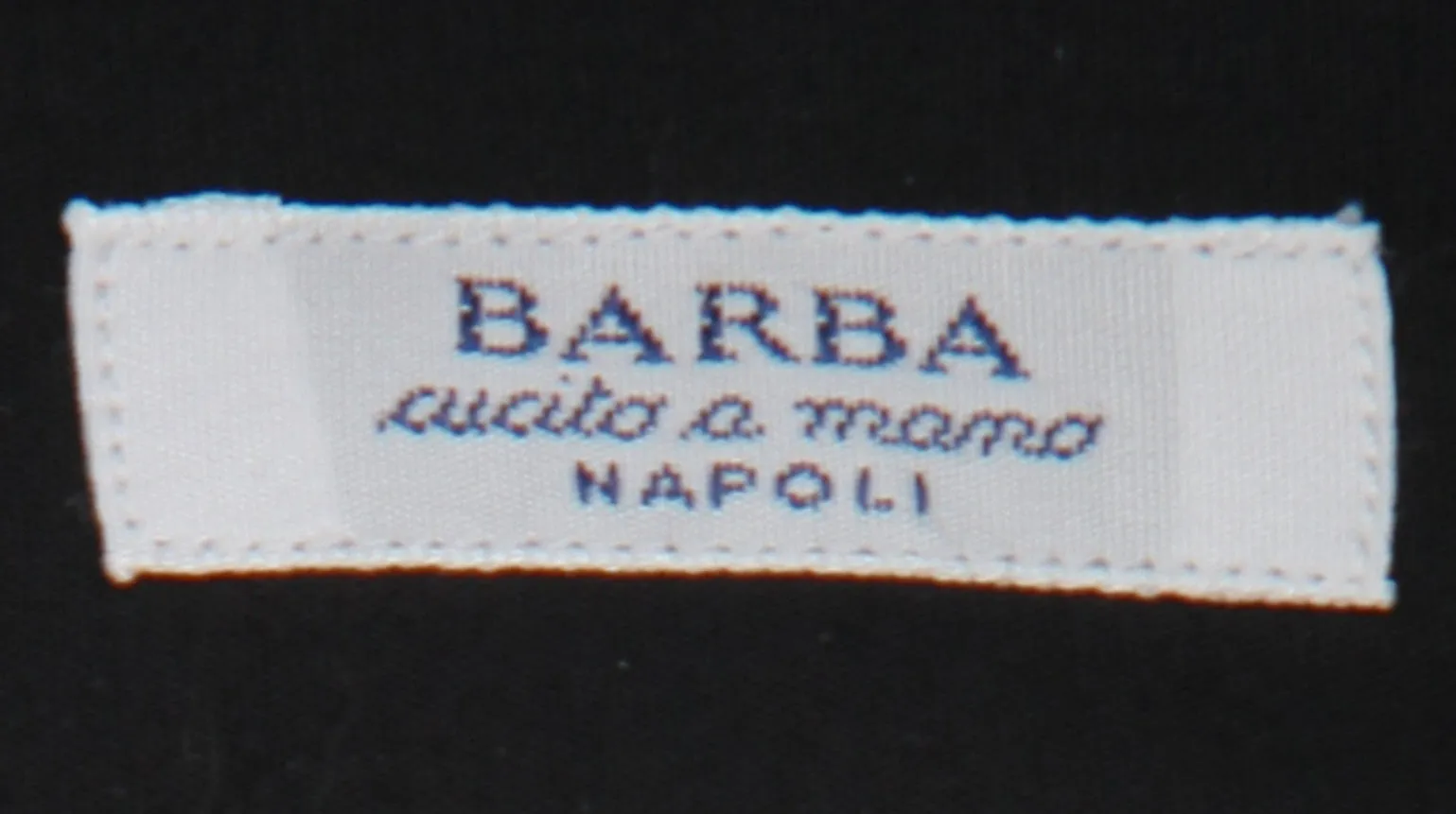 Barba Napoli Black Shirt - Extra Slim