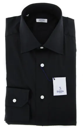 Barba Napoli Black Shirt - Slim