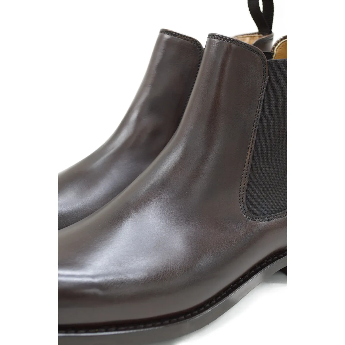 Berwick 1707 Chelsea Boot (475)- Moka