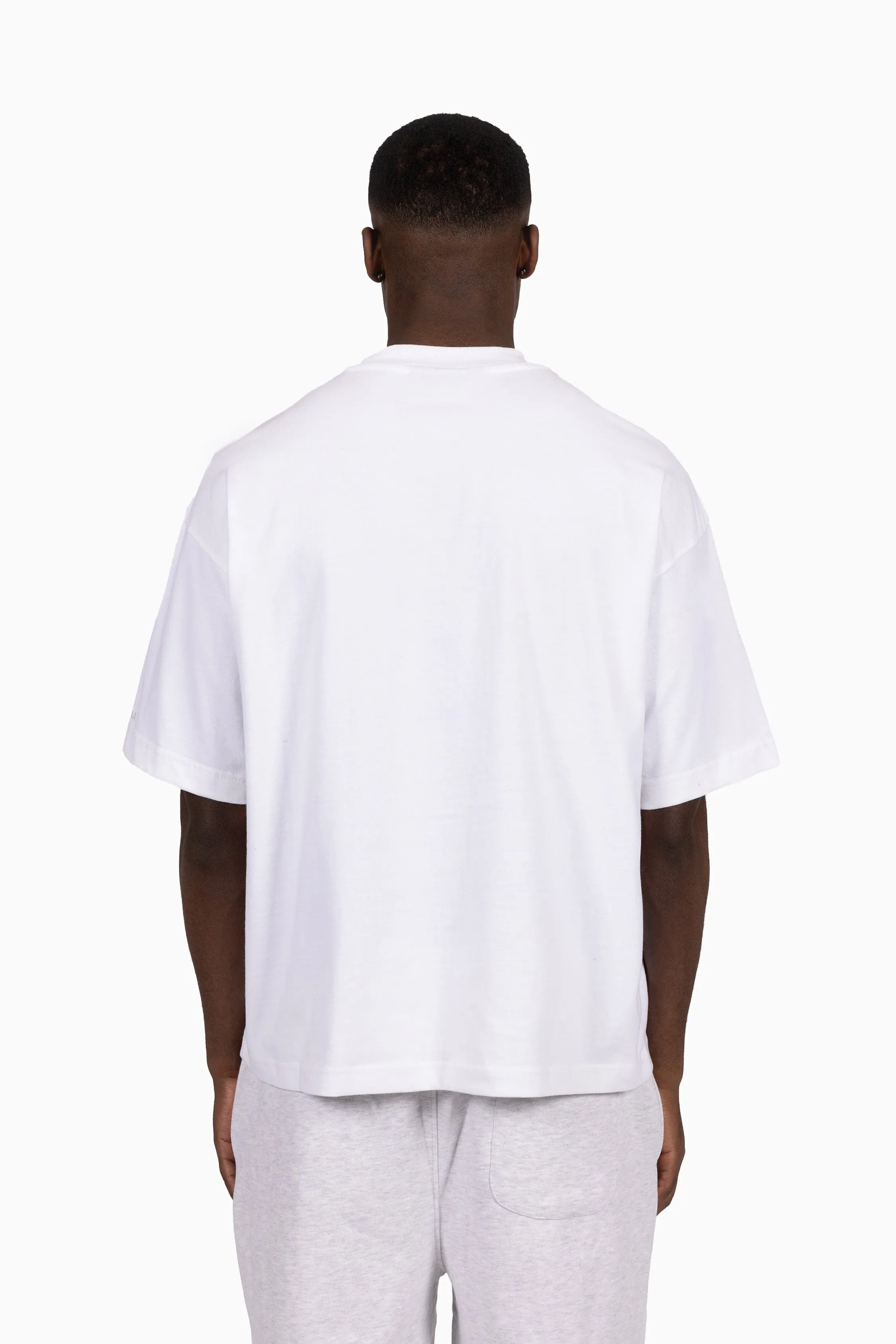 BLOCK WHITE T-SHIRT