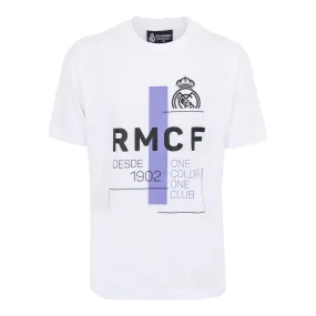 Camiseta Niños RMCF Blanca/Morada