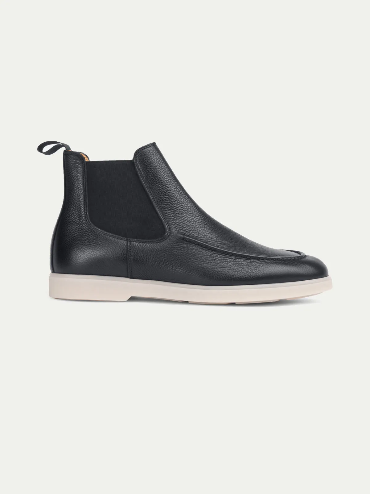 City Chelsea Boots Navy Grain