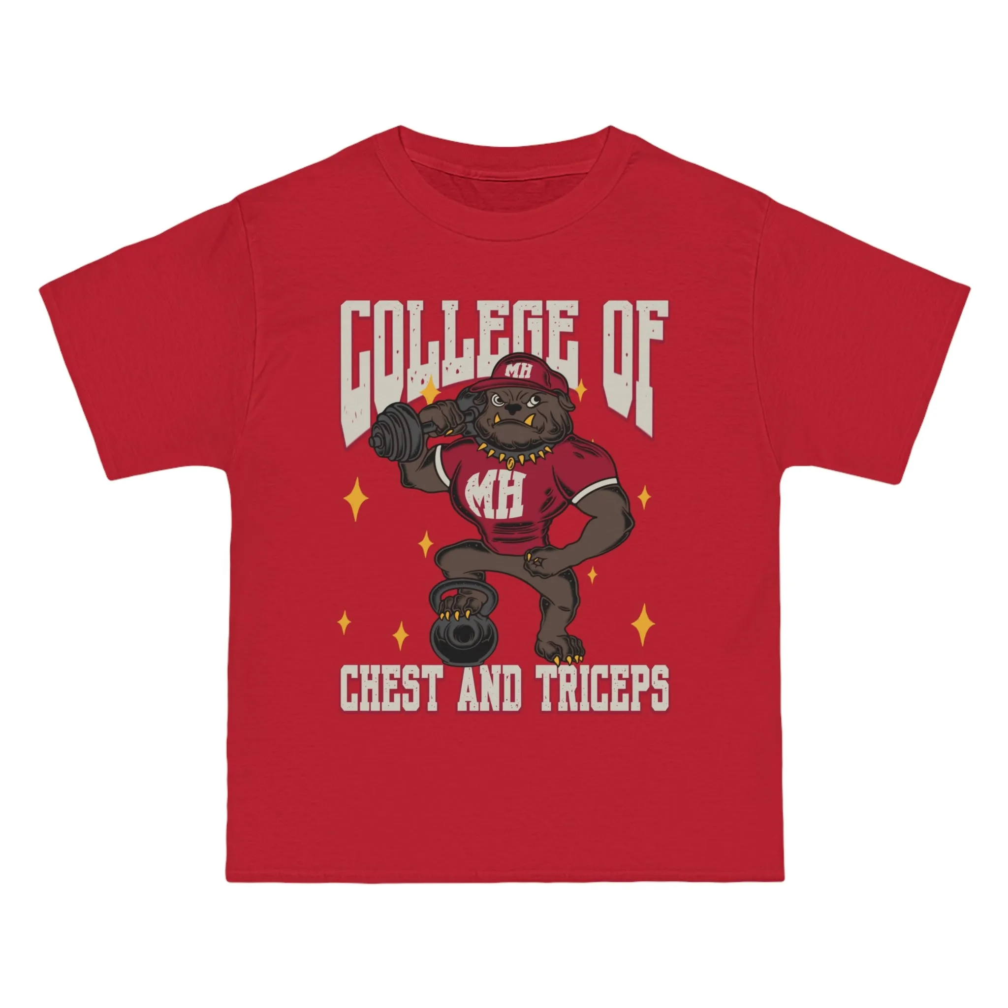 COLLEGE OF CHEST AND TRICEPS - TEE