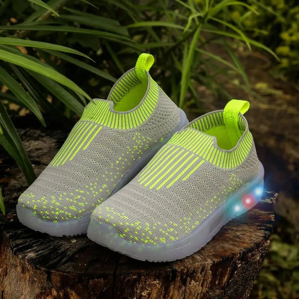 Combo of Slip-On Sports LED Shoes