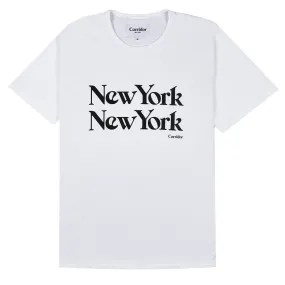 Corridor New York New York S/S Tee White