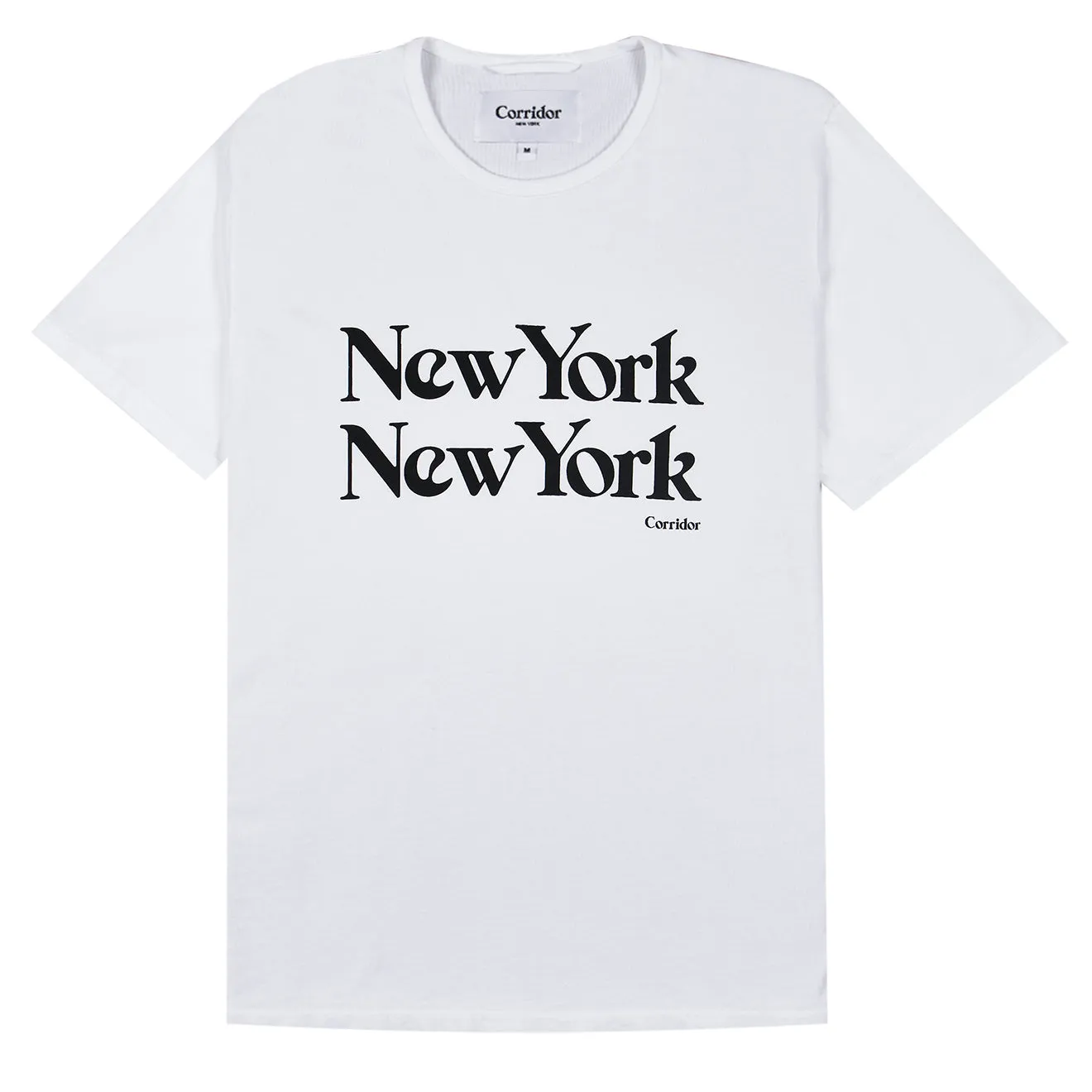 Corridor New York New York S/S Tee White