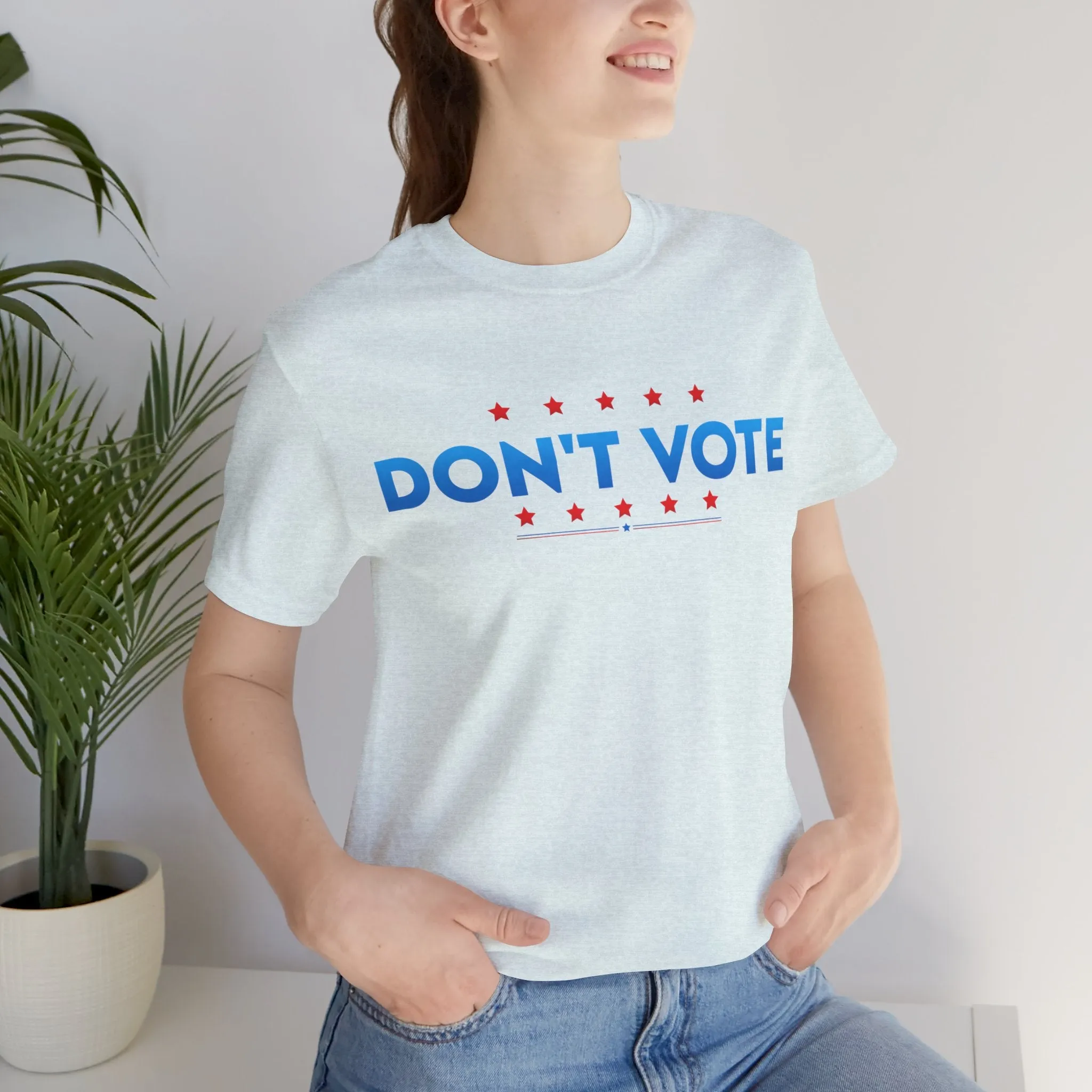 Don't Vote Patriotic Anarchist Tee