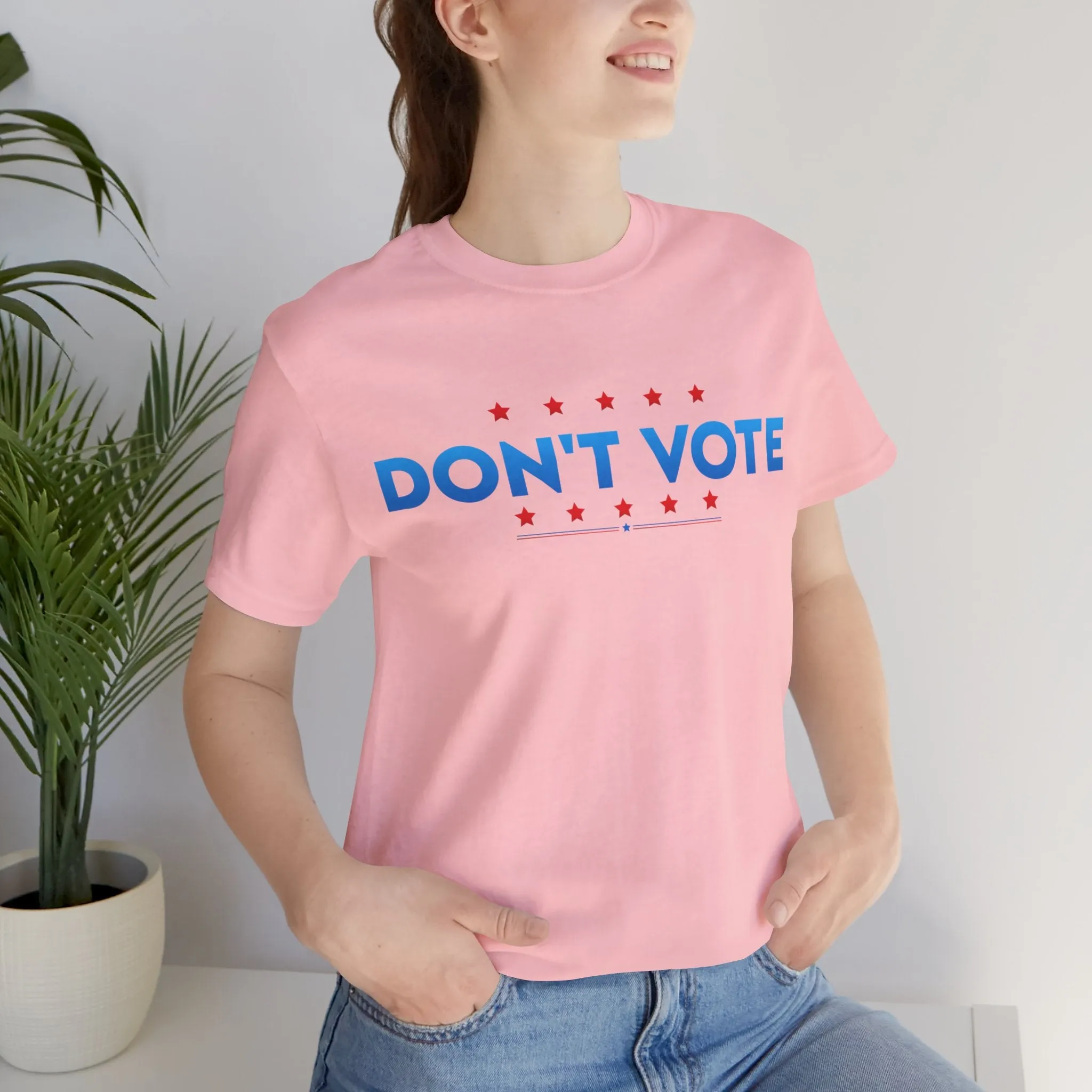 Don't Vote Patriotic Anarchist Tee