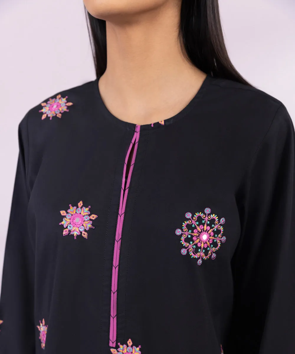 Embroidered Cotton Shirt