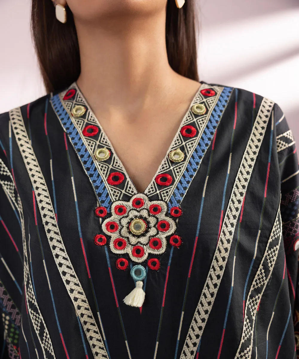 Embroidered Cotton Shirt