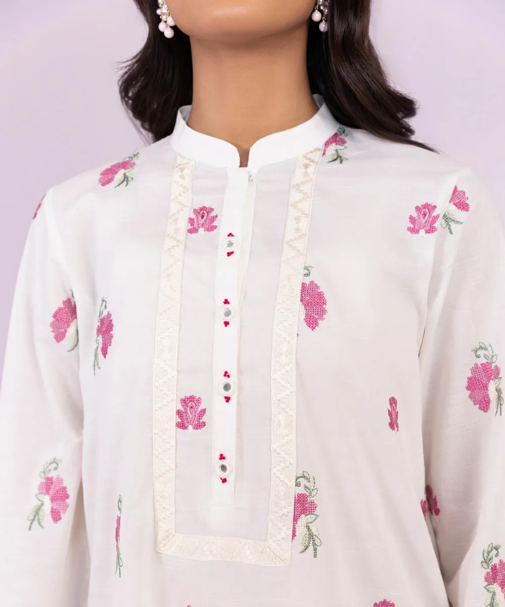 Embroidered Lawn Shirt