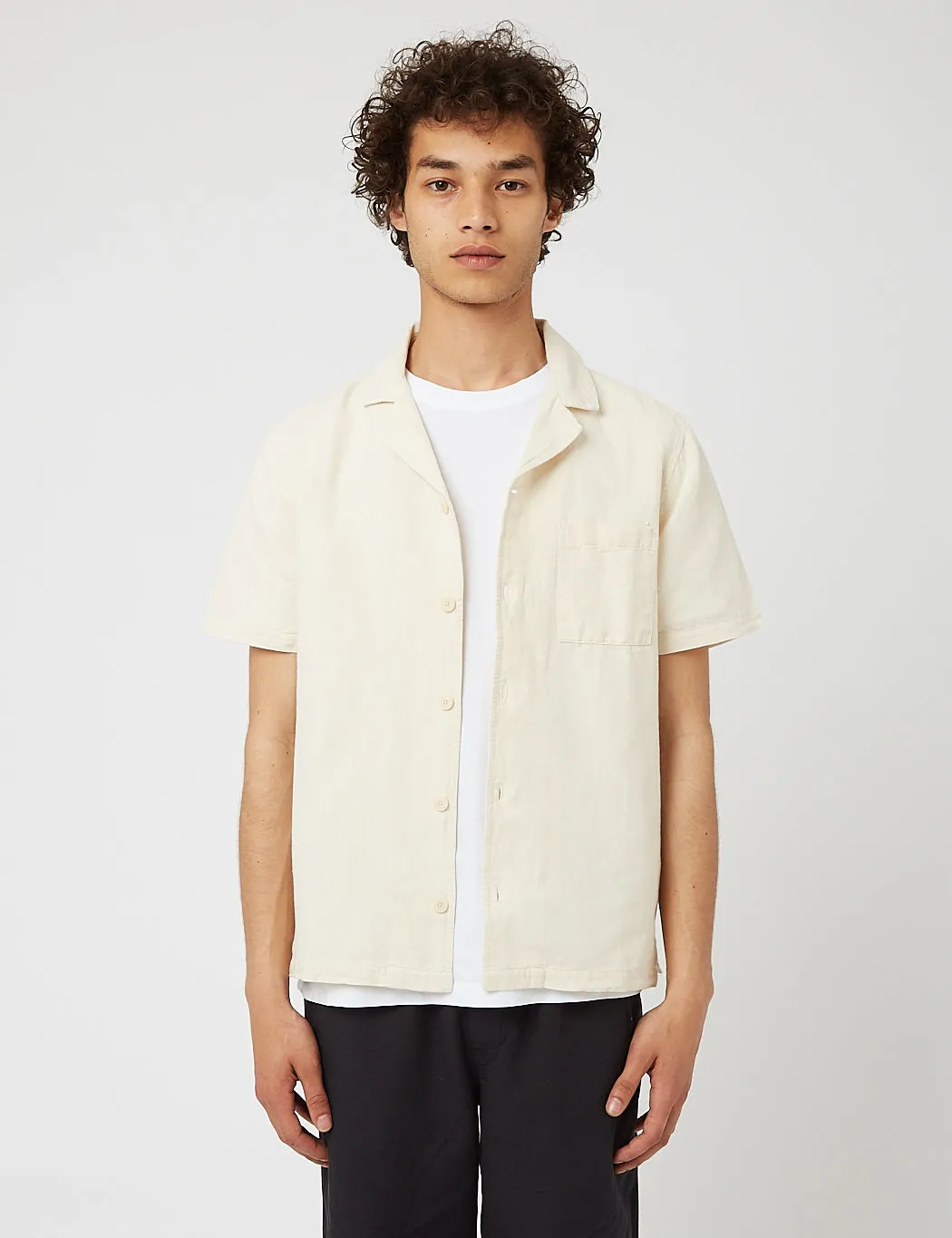 Folk Soft Collar Shirt - Off White