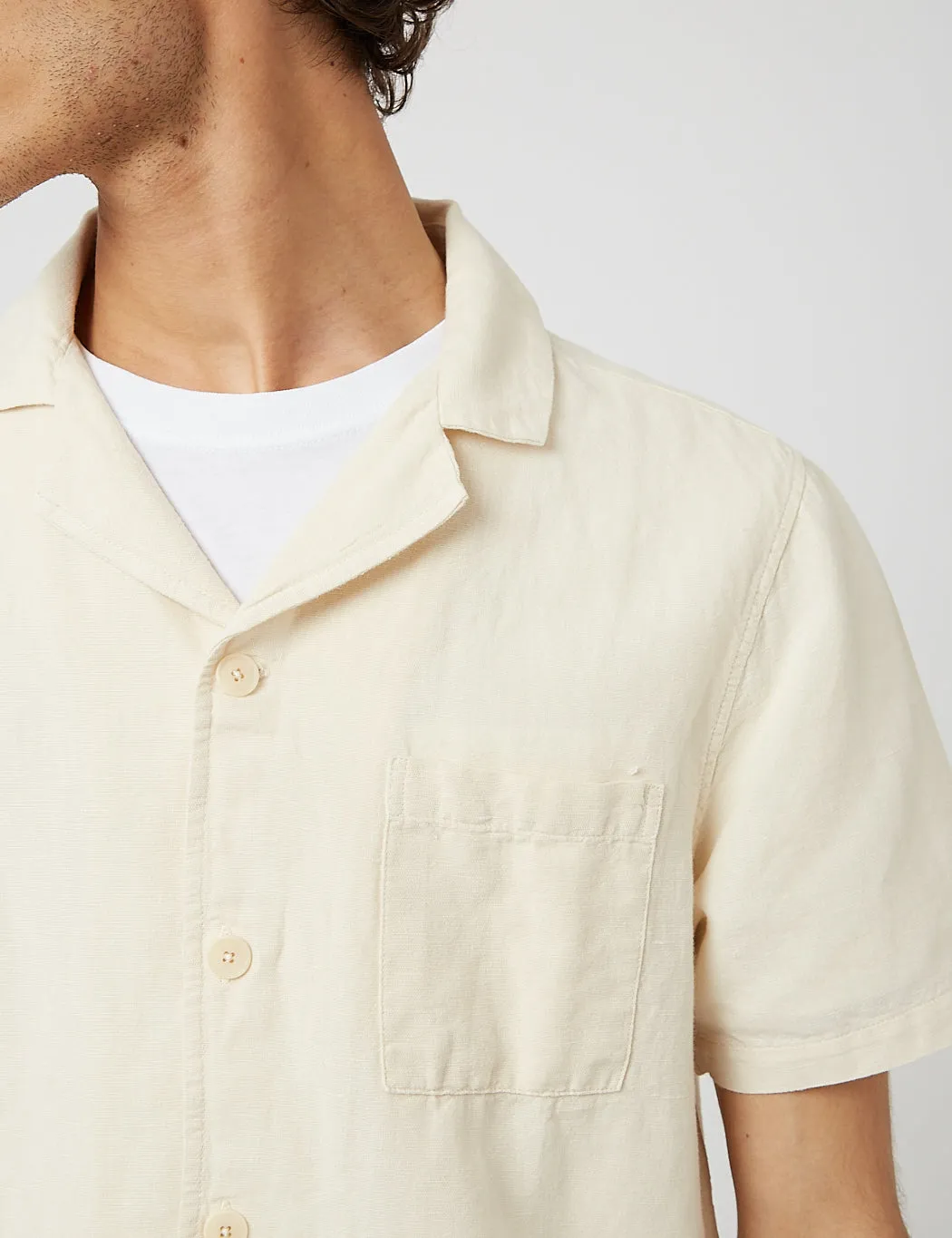 Folk Soft Collar Shirt - Off White