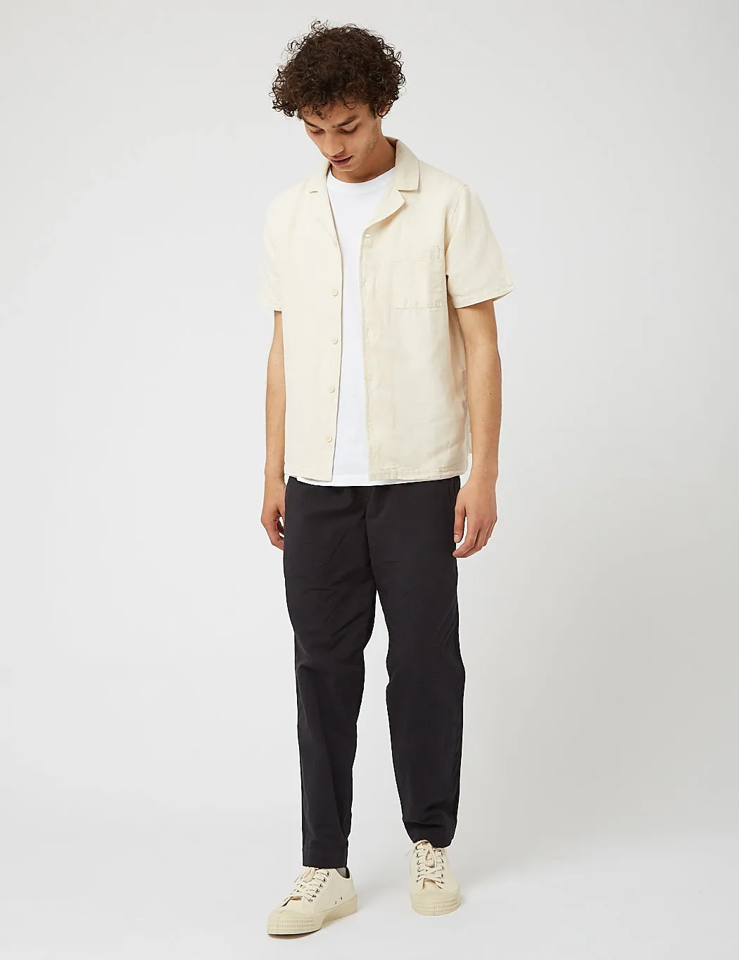 Folk Soft Collar Shirt - Off White