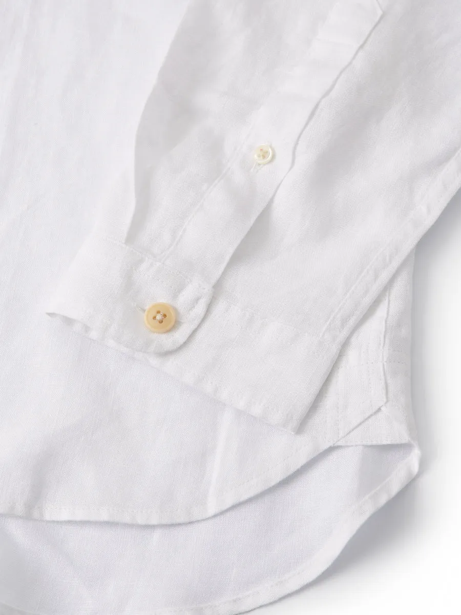 Grandad Shirt Bridford White