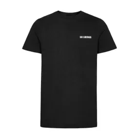 HAN KJOBENHAVN CASUAL TEE - BLACK LOGO-BLACK