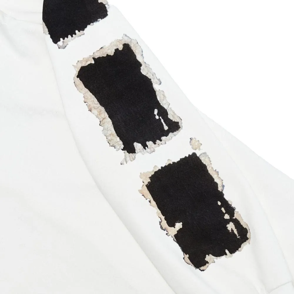 IISE BURNT HANJI LONG SLEEVE-WHITE