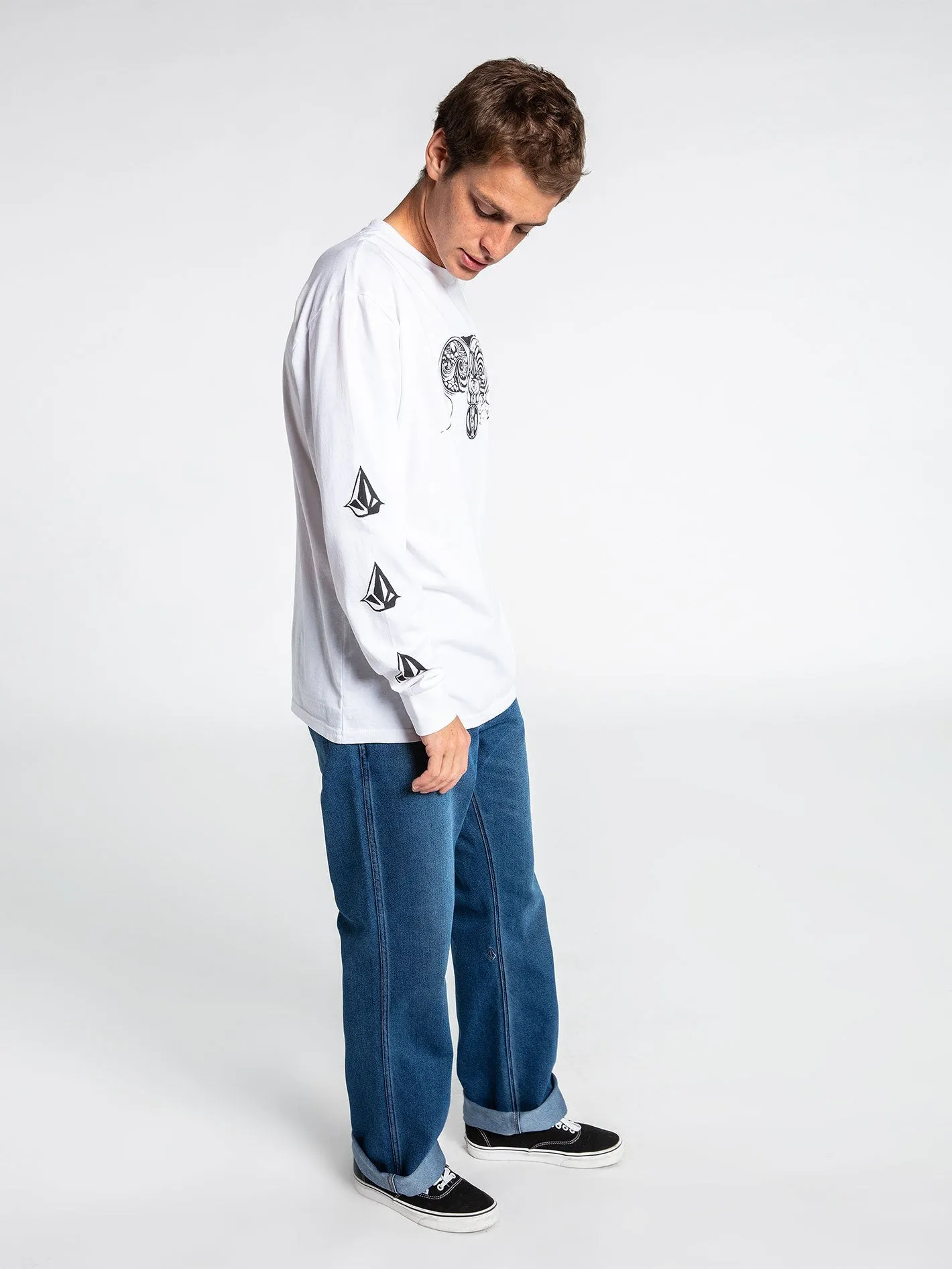 Jamie Lynn Featured Artist Long Sleeve Tee - White