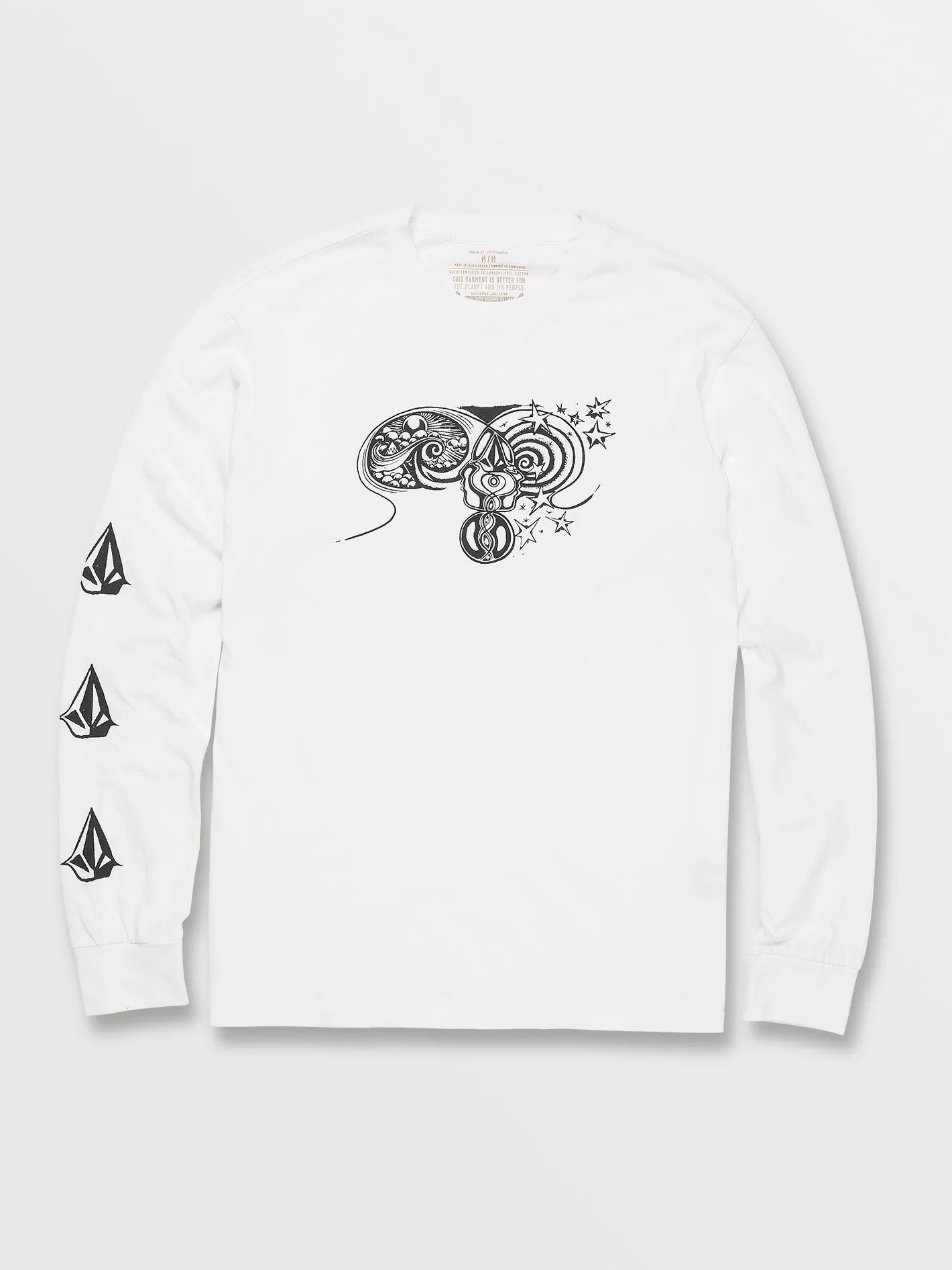 Jamie Lynn Featured Artist Long Sleeve Tee - White