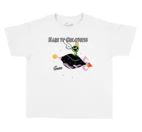 Kids Hare 7 Shirt - Check It - White