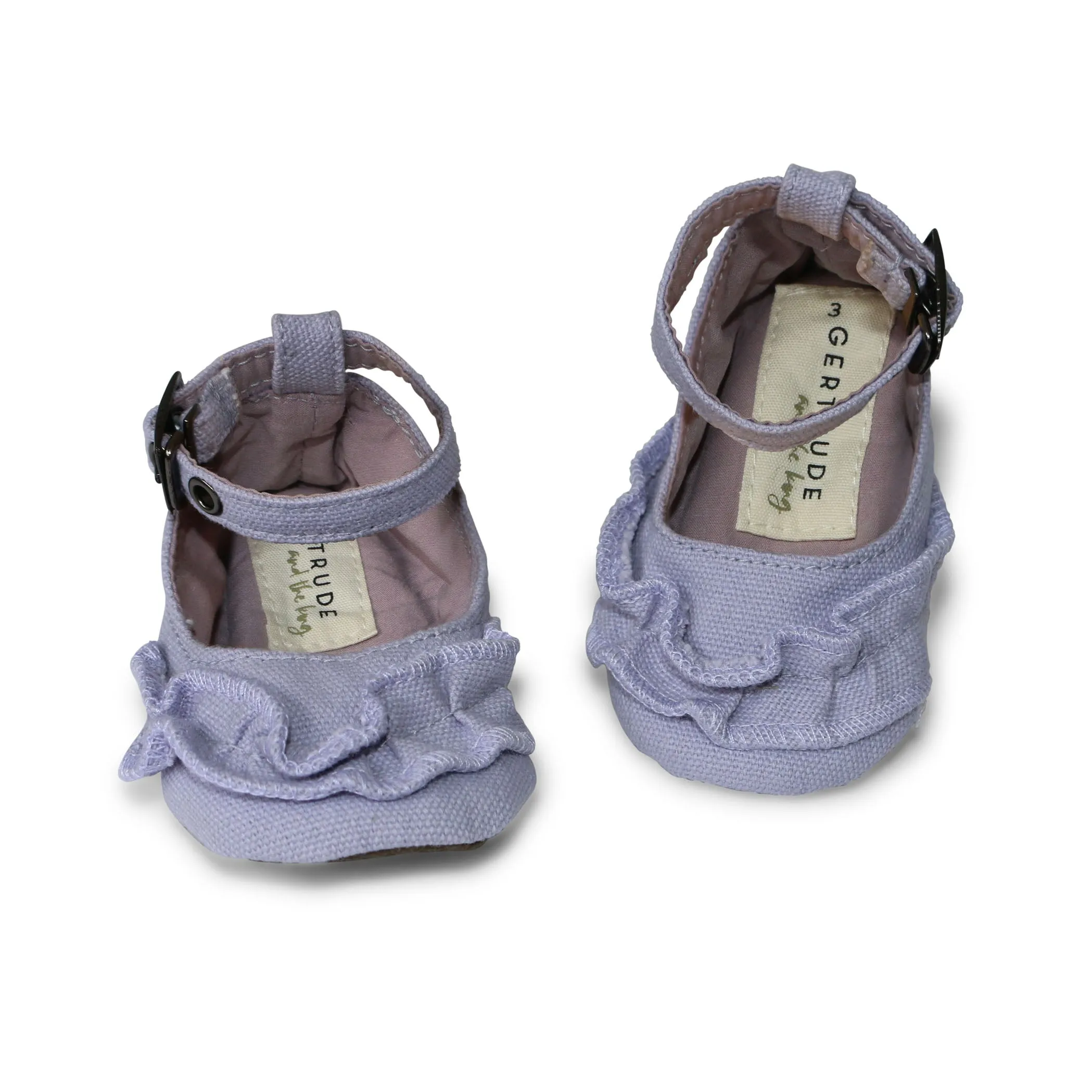 Lilac Ruffle Mary Janes