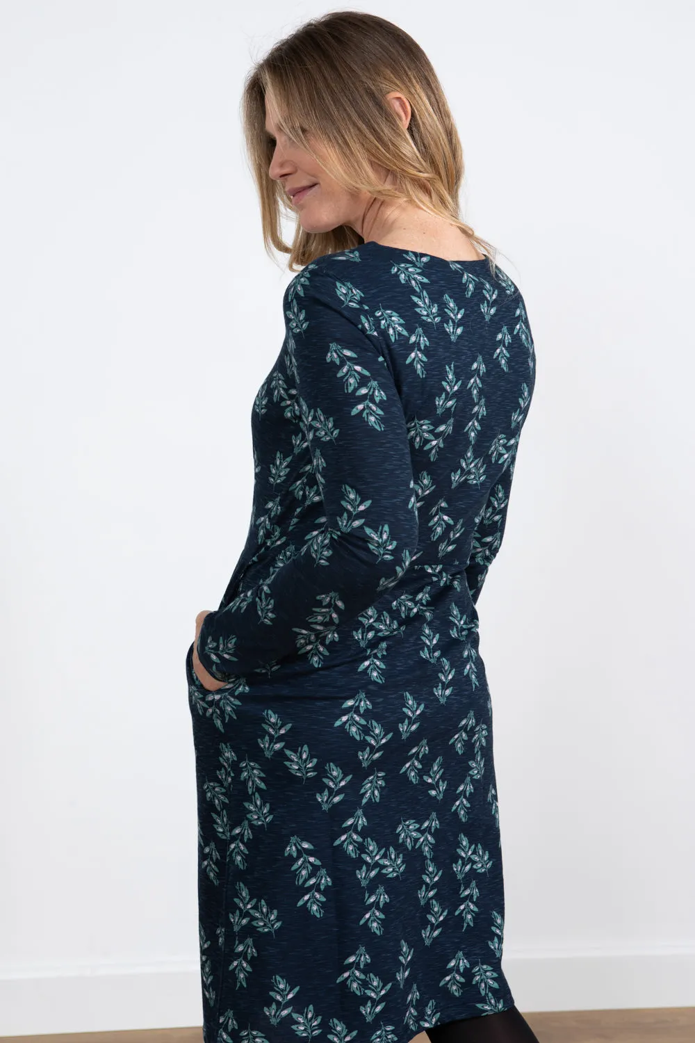 Lily & Me - Halmore Dress Hazel - Navy