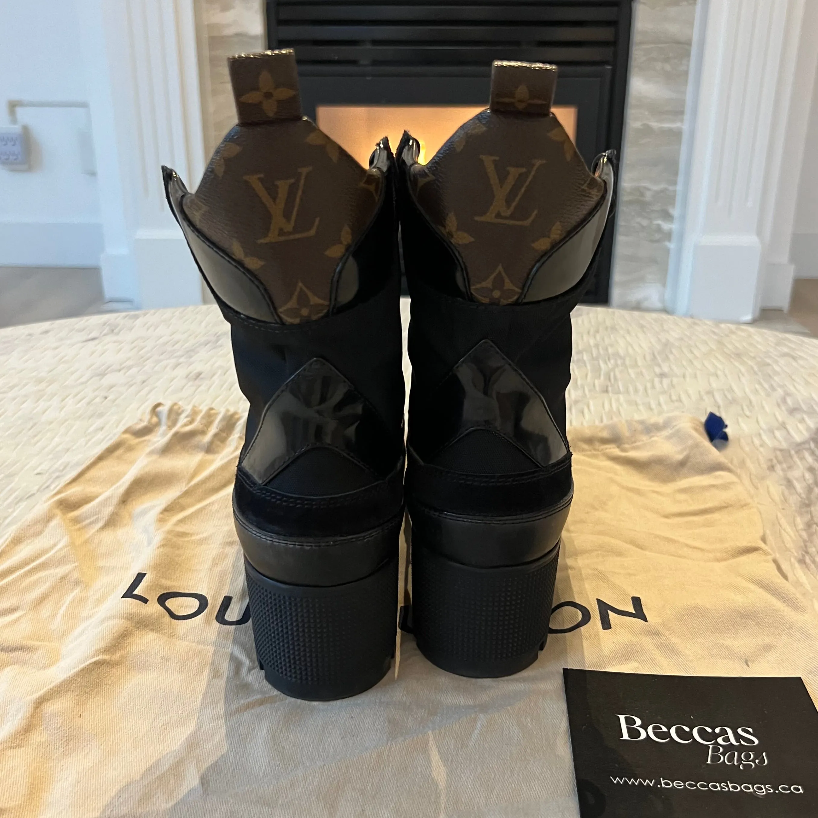 Louis Vuitton Platform Desert Boots