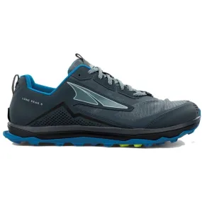 Men's Altra Lone Peak 5, Blue/Lime, 10 D Medium