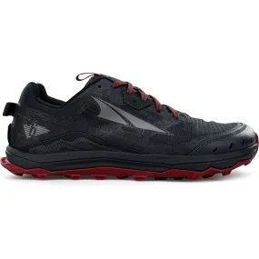 Men's Altra Lone Peak 6, Black/Gray, 9 D Medium