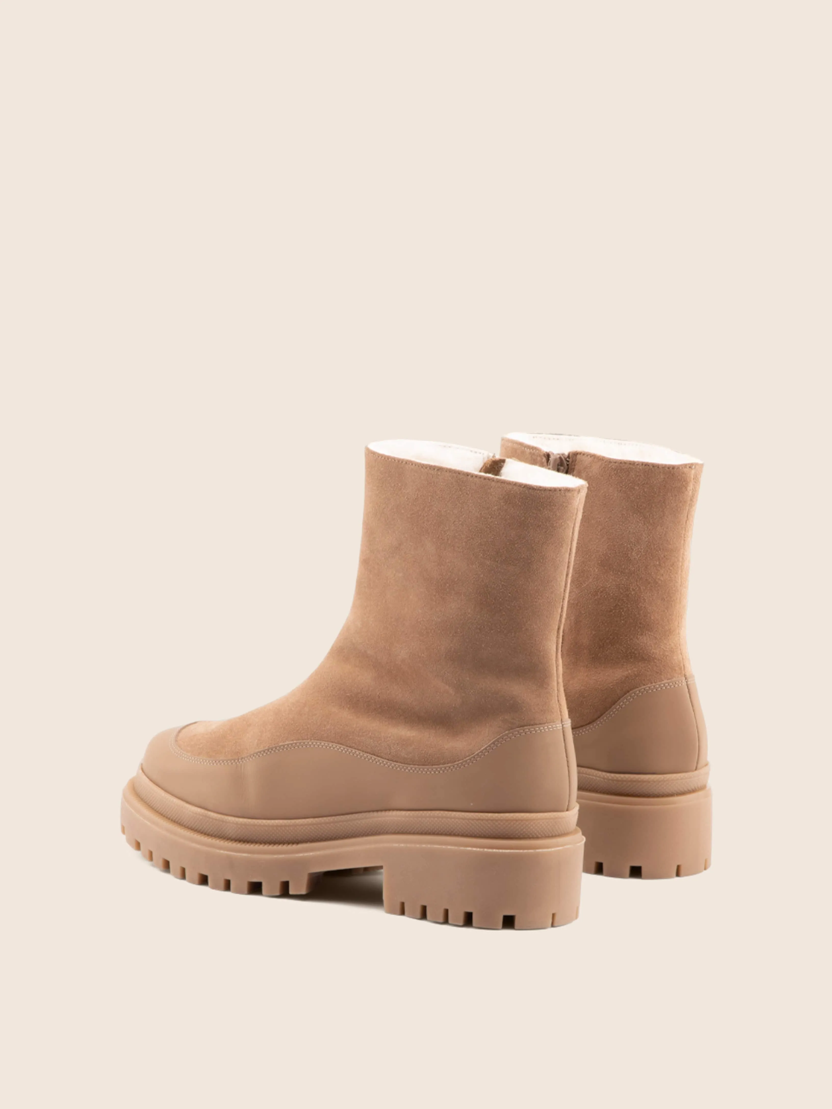 Stylish Womens Nisa Tan Winter Boots - Waterproof, Insulated, and Comfortable Footwear for Cold Weather