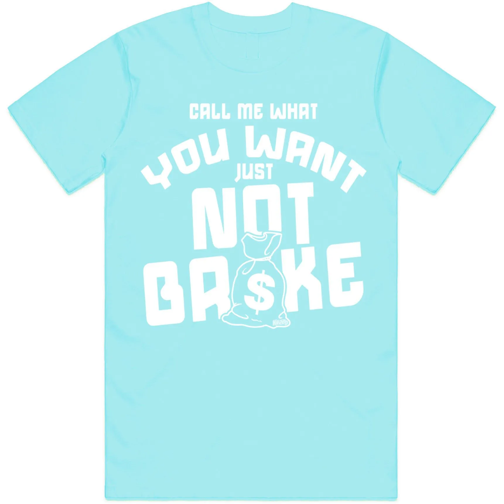 NOT BROKE : Celadon Sneaker Tees Shirt (white ink)