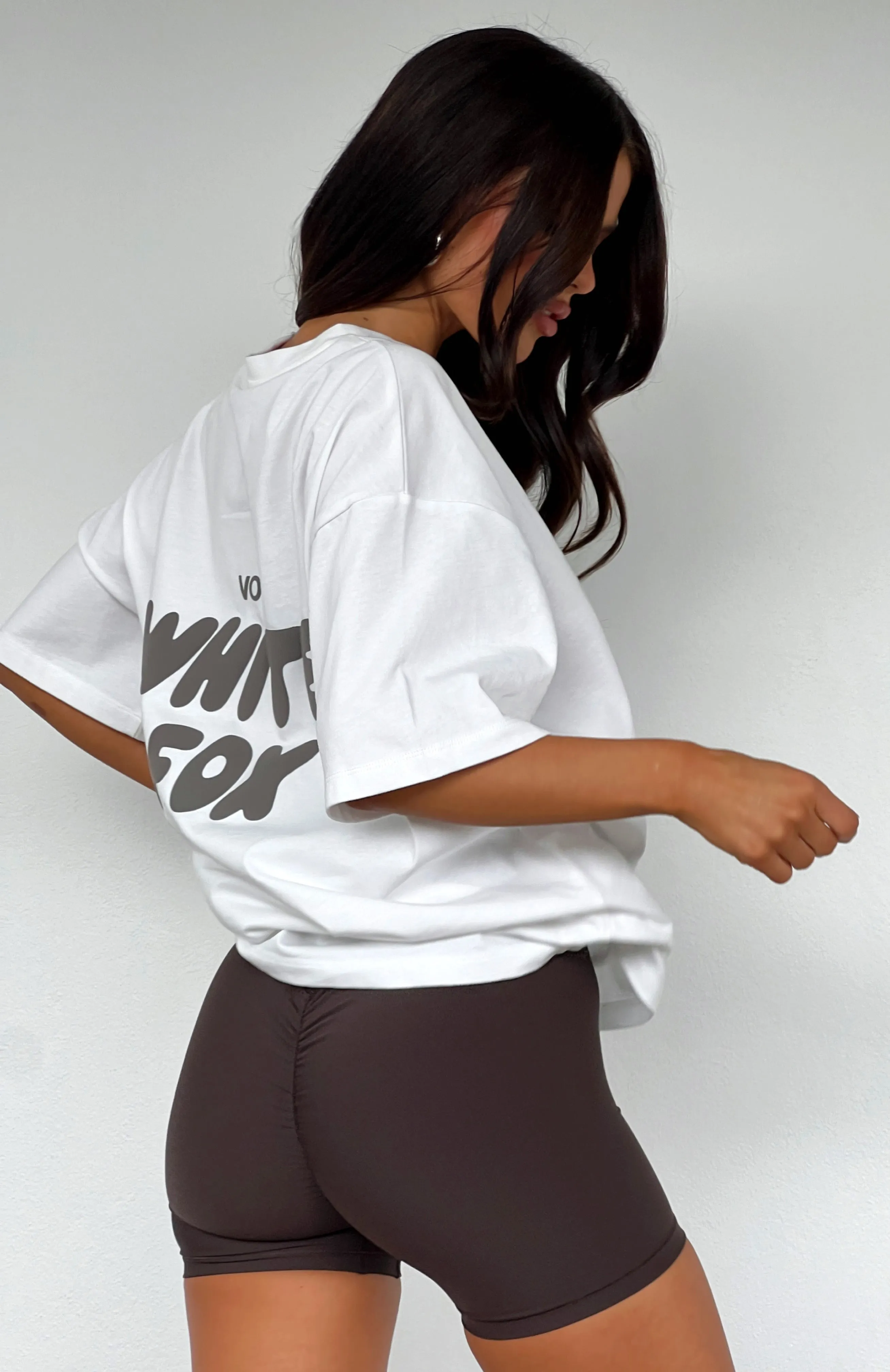 Offstage Oversized Tee White