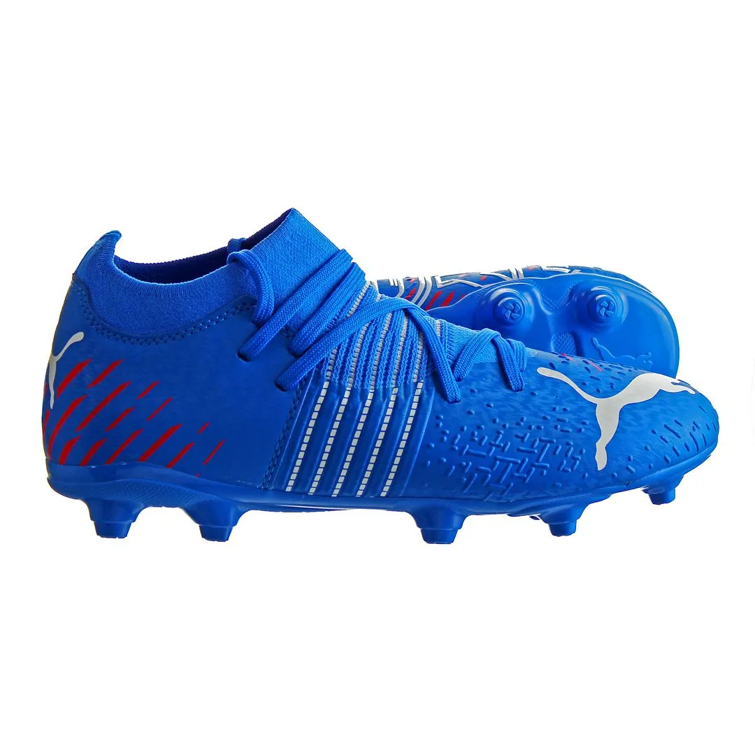 Puma Future Z 3.2 FG/AG Blue Kids Football Boots