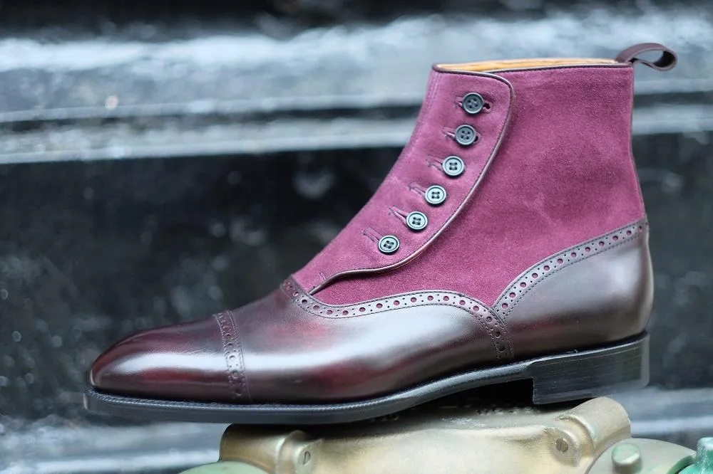 Puyallup - MTO - Plum Museum Calf / Regal Purple Suede - NGT Last - Single Leather Sole