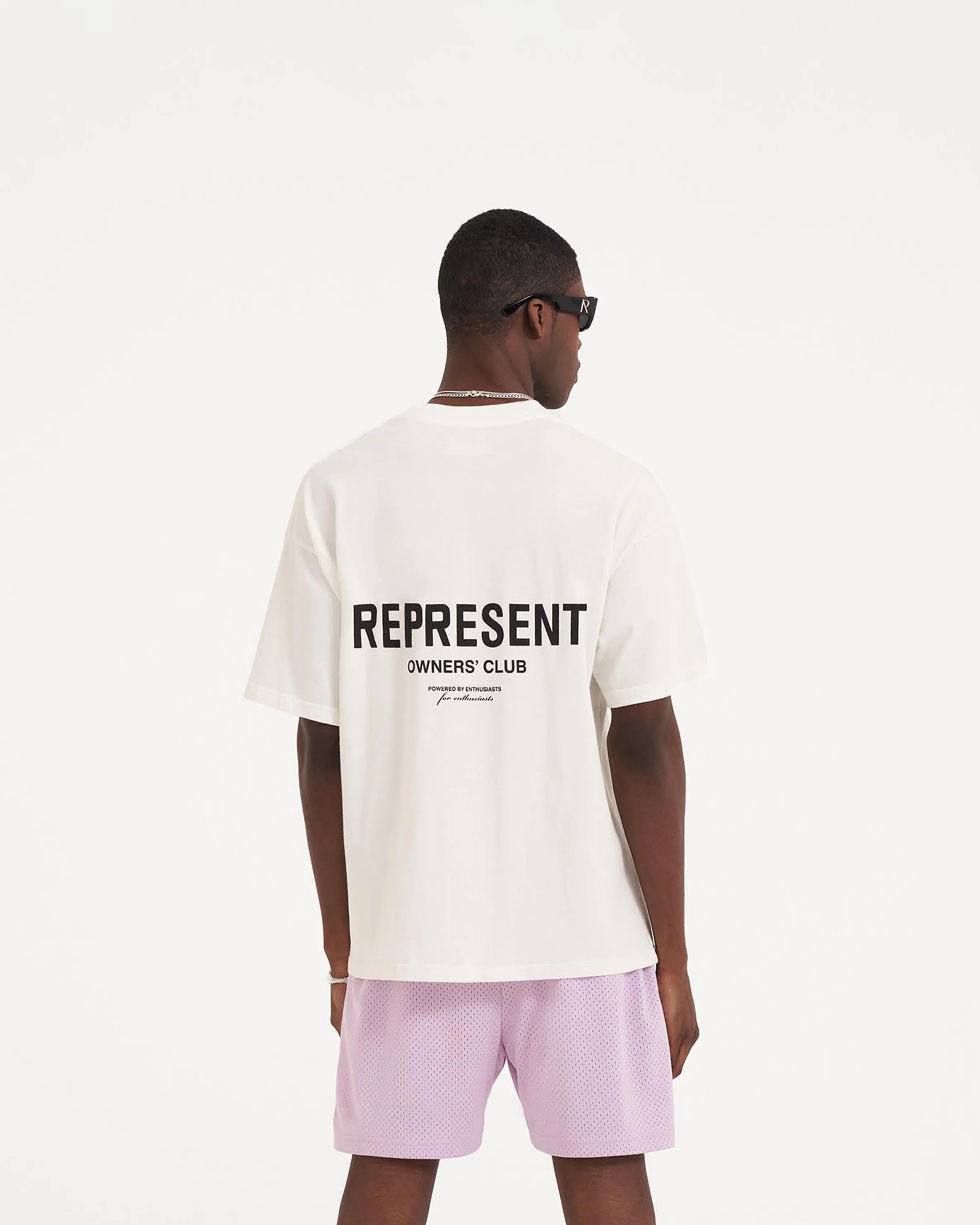 Represent Owners Club T-Shirt - Flat White