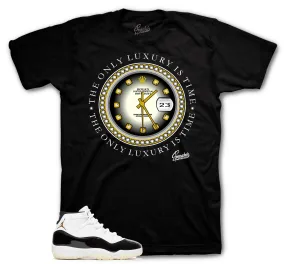 Retro 11 Gratitude Shirt - Rolie Time - Black