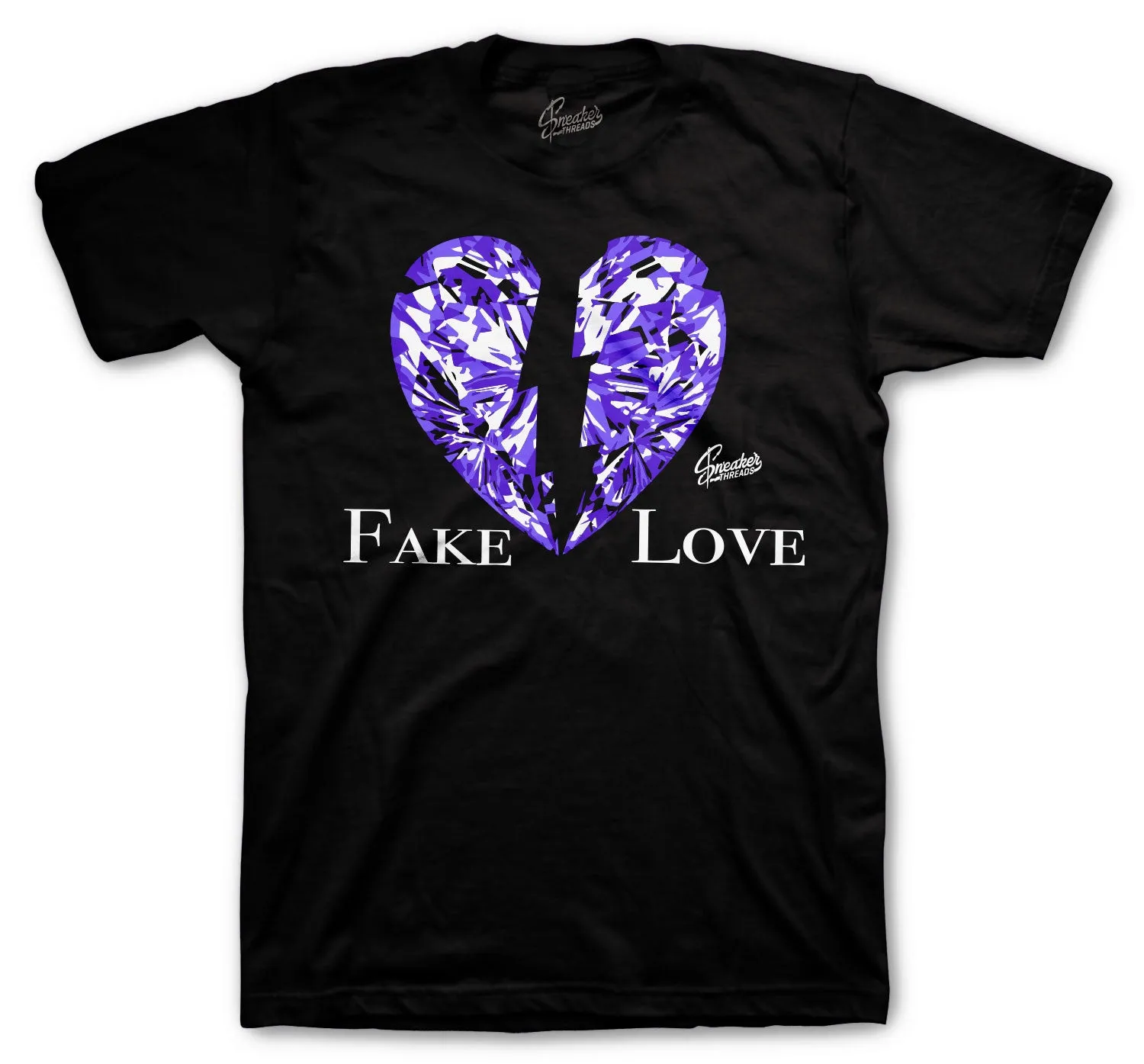 Retro 13 Court Purple Love Shirt